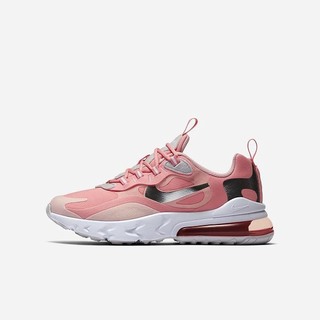 Pantofi Casual Nike Air Max 270 React Fete Corai Albi Roz Albi | HFVE-73460